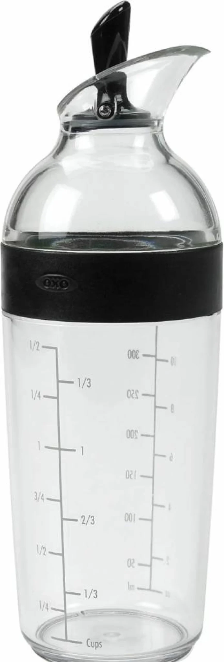 OXO Good Grips Large Clear Salad Dressing Shaker with Secure Lid