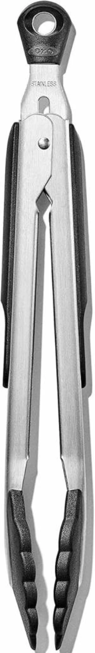 OXO Good Grips 12-Inch Kitchen Tongs with Non-Slip Nylon Heads - Locking, Dishwasher Safe