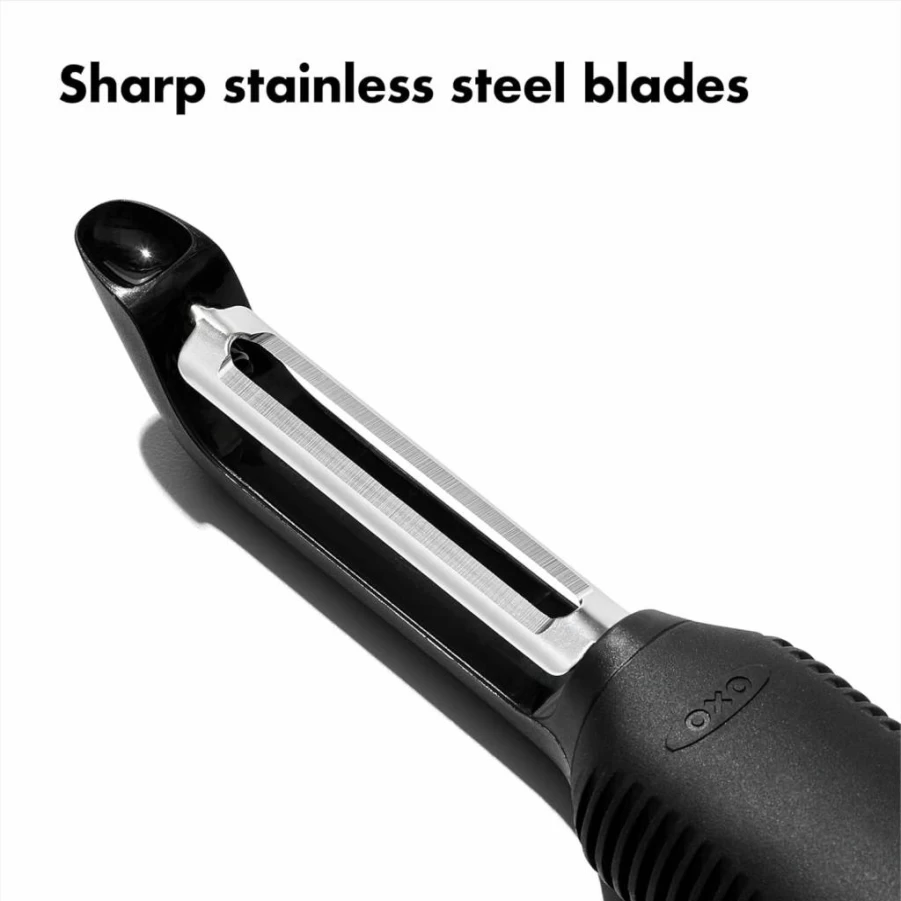 OXO Good Grips Swivel Peeler - Ergonomic Vegetable Peeler with Comfortable Non-Slip Handle