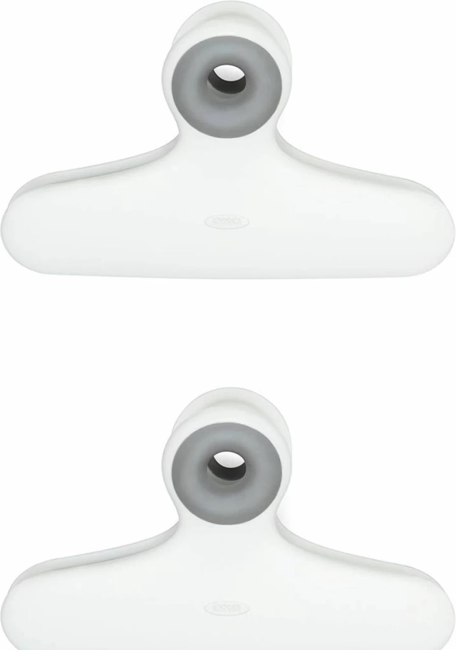 OXO Good Grips 4-Pack Magnetic Heavy-Duty Clips for Kitchen, Office, and Home Organization