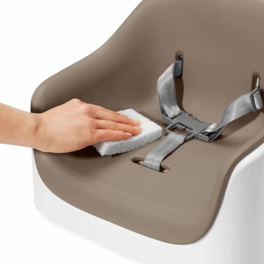 OXO Tot Baby Booster Seat with Removable Cushion - Pink High Chair for Toddlers