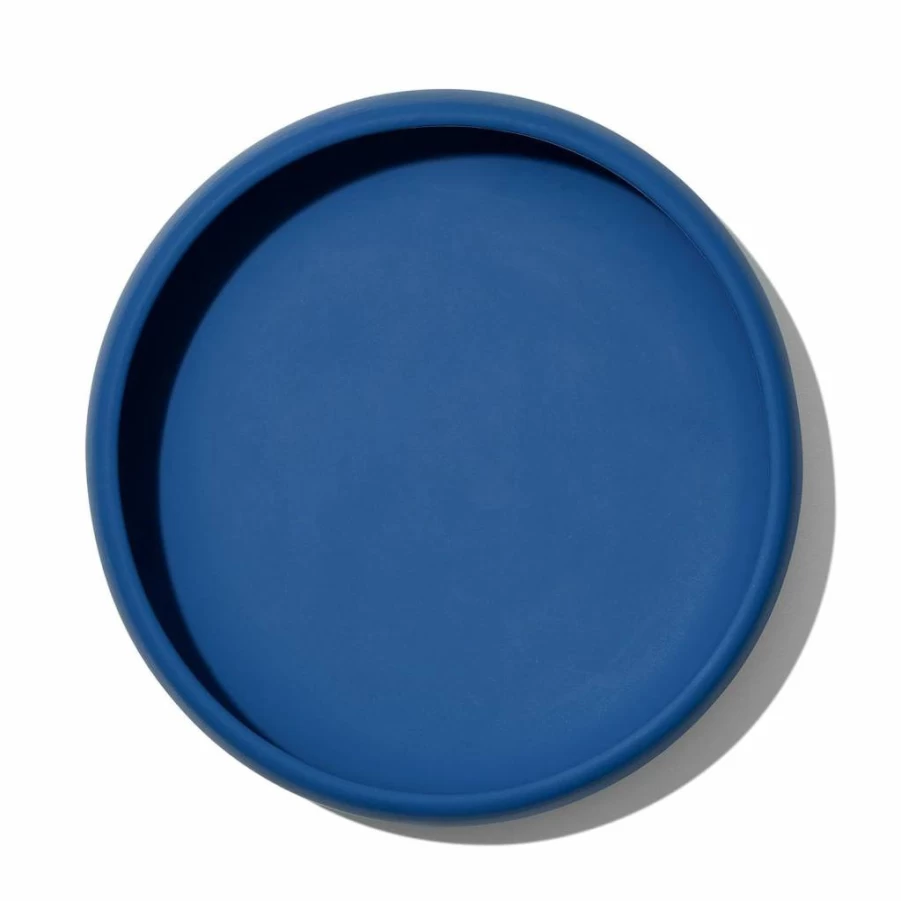 OXO Tot Teal Silicone Plate - Durable, Non-Slip Baby Plate for Toddlers