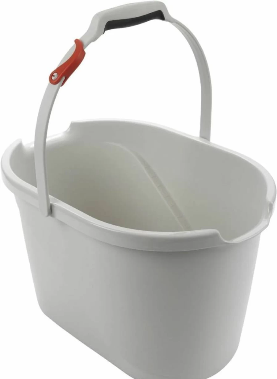 OXO Good Grips 4-Gallon Angled Measuring Mop Bucket with Ergonomic Handle
