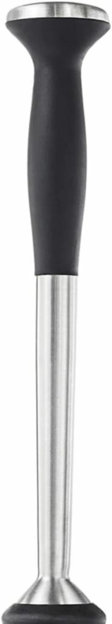 OXO 9-Inch Silver Steel Muddler with Non-Scratch Nylon Head & Non-Slip Grip