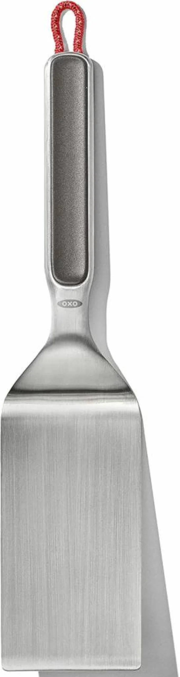 OXO Gray Silicone Camp Griddle Turner - Heat-Resistant Outdoor Cooking Spatula by OXO