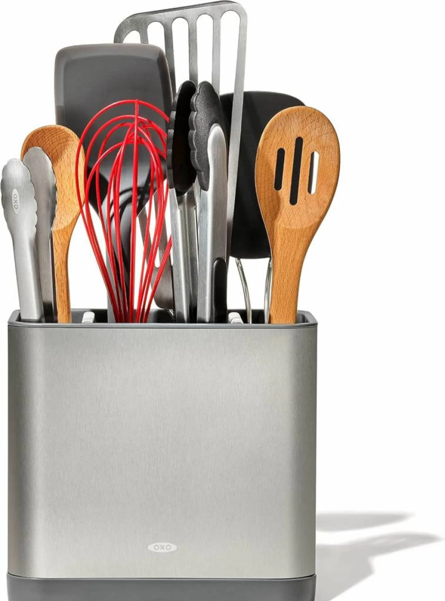 OXO Stainless Steel Adjustable Holder - Compact Size by OXO Good Grips