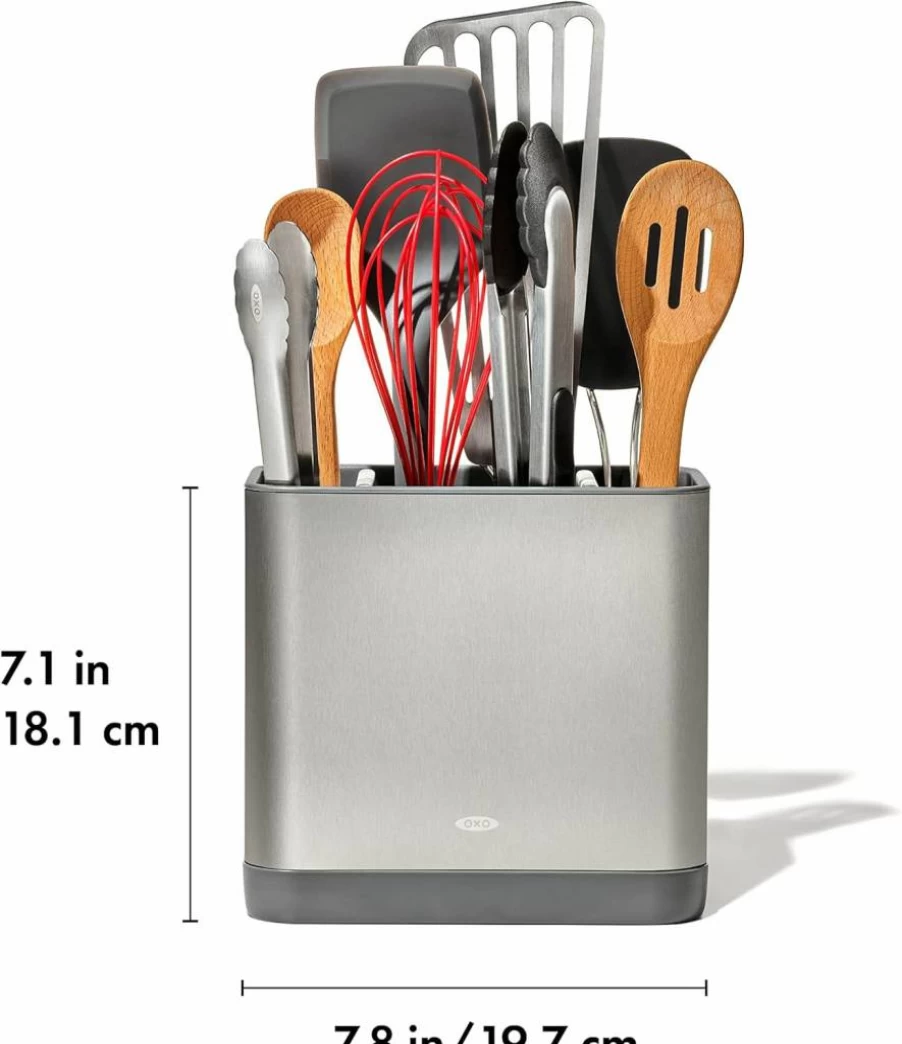 OXO Stainless Steel Adjustable Holder - Compact Size by OXO Good Grips
