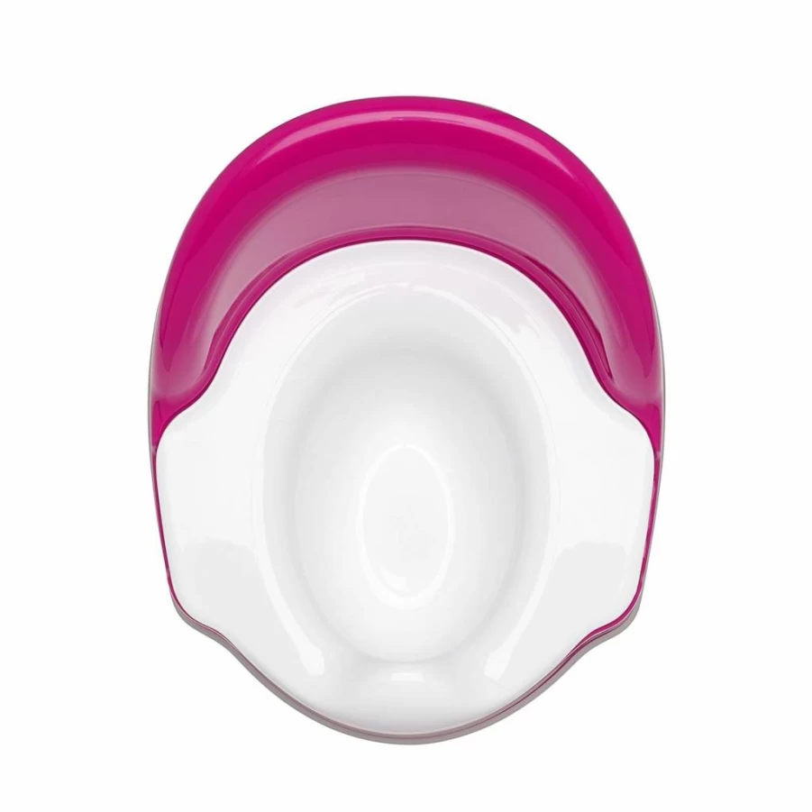 OXO Tot Toddler Potty Training Chair - Comfortable, Easy to Clean, Non-Slip Base, Pink Baby Toilet Seat