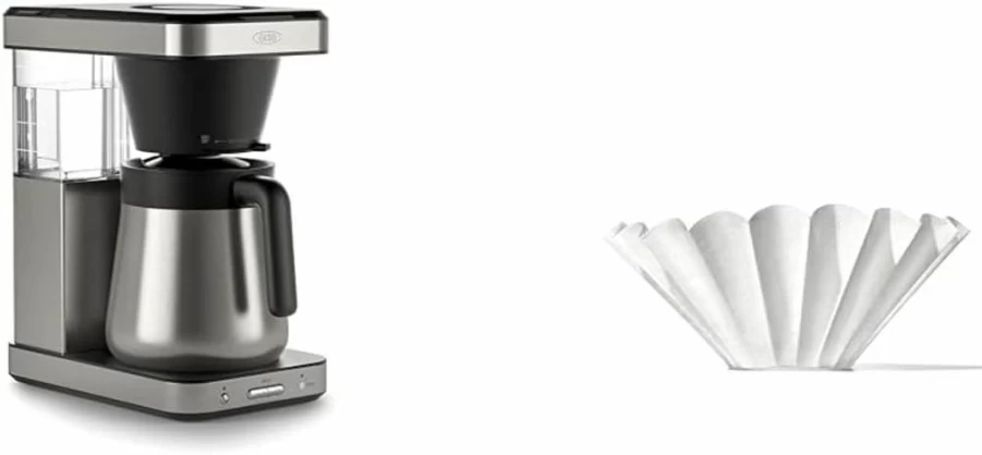 OXO Brew 8-Cup Stainless Steel Coffee Maker - Black, Drip Coffee Machine for Home & Office