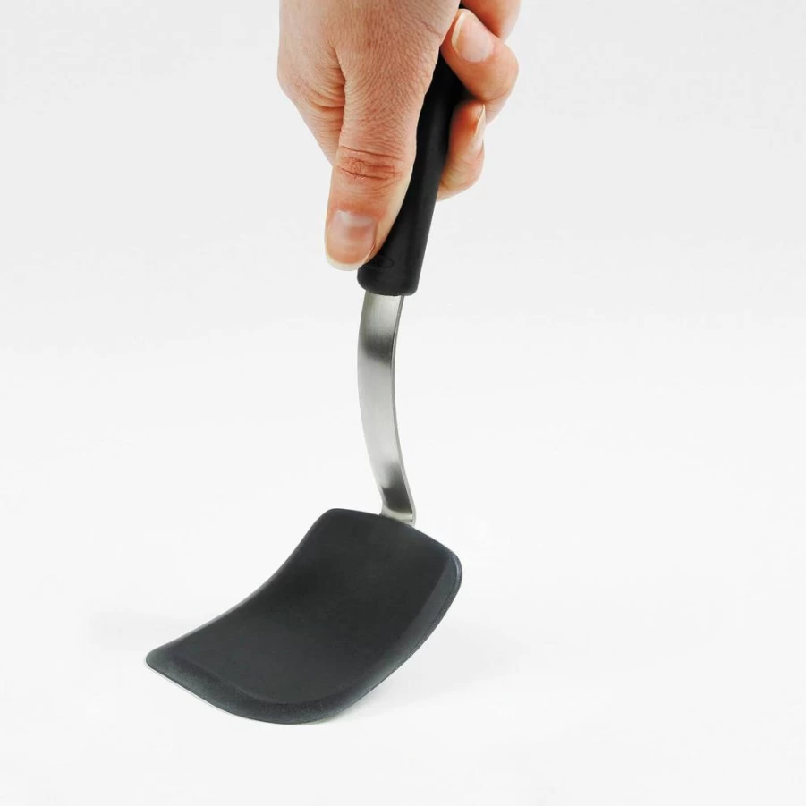 OXO Good Grips 3-Inch Gray Silicone Cookie Spatula – Heat-Resistant Baking Turner