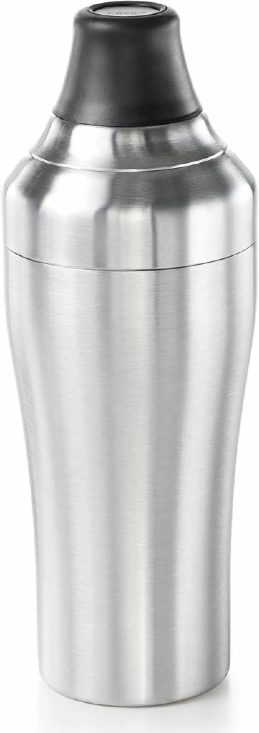 OXO Stainless Steel Cocktail Shaker - 24oz Bar Mixing Tool with Secure Lid for Professional & Home Use